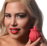 Bloomgasm Wild Violet Rechargeable Clit Stimulator Toy Red STIMULATORS